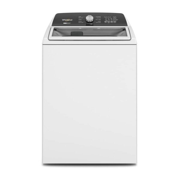 Whirlpool 4.7-4.8 Cu. Ft. Top Load Washer 2 in 1 Removable Agitator White from Kings Outlet