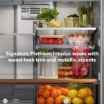 KitchenAid 26.2 Cu. Ft. Multi-Door French Door Refrigerator Platinum Interior Stainless Steel from Kings Outlet
