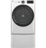 GE 16" Laundry Pedestal Storage Drawer Select Washers Dryers White from Kings Outlet