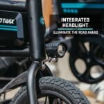 GoTrax Z4 SWIFT Foldable eBike 25mi Max Operating Range 15.5mph Max Speed Black from Kings Outlet