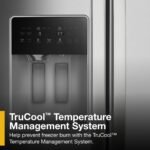 Whirlpool 28.7 Cu. Ft. Side-by-Side Refrigerator TruCool System Fingerprint-Resistant Stainless Finish from Kings Outlet