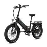Lectric eBikes XP4 750 Step-Thru Foldable Long-Range eBike Max 85mi/28mph + LevelUp Rack/Seat Post/Elite from Kings Outlet