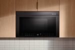 KitchenAid 1.1 Cu. Ft. Convection Flush Built-In Over-the-Range Microwave Air Fry Mode Black Stainless from Kings Outlet