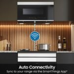 Samsung Bespoke 2.1 Cu. Ft. Over-the-Range Microwave Sensor Cooking Auto Dimming Glass Touch Controls from Kings Outlet