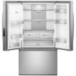 Whirlpool 30 Cu. Ft. French Door Refrigerator Dual Ice Makers Fingerprint-Resistant Stainless Finish from Kings Outlet