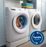 GE 4.8 Cu. Ft. High-Efficiency Stackable Smart Front Load Washer Odorblock Ultra Fresh Vent from Kings Outlet