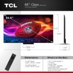 TCL 85" Class QM7K Series 4K UHD HDR QD Mini LED Smart TV Google from Kings Outlet