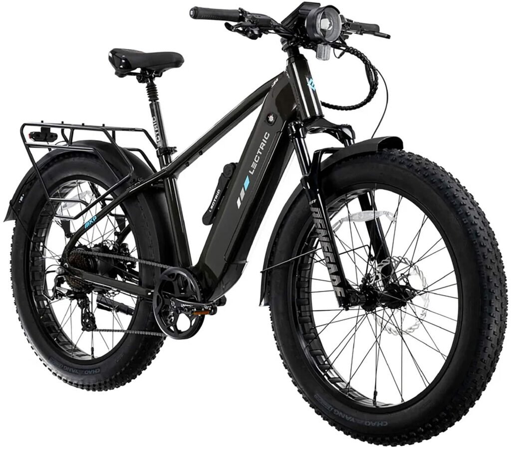 Lectric eBikes XPeak2 High-Step Long-Range eBike Max 80mi/28mph + Rear Rack/Fenders/Elite Headlight/Suspension Seat Post from Kings Outlet