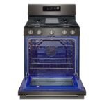 LG 6.3 Cu. Ft. Freestanding Gas True Convection Smart Range EasyClean Air Fry Premium from Kings Outlet