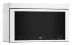 KitchenAid 1.1 Cu. Ft. Convection Flush Built-In Over-the-Range Microwave Air Fry Mode White from Kings Outlet