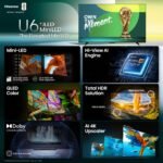 Hisense 55" Class U6 Series MiniLED QLED UHD 4K HDR Smart Fire TV 2025 from Kings Outlet