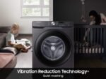 Samsung 4.5 Cu. Ft. High Efficiency Stackable Smart Front Load Washer Vibration Reduction Technology+ from Kings Outlet