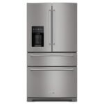 KitchenAid 26.2 Cu. Ft. Multi-Door French Door Refrigerator Platinum Interior Stainless Steel from Kings Outlet
