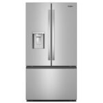 Whirlpool 30 Cu. Ft. French Door Refrigerator Dual Ice Makers Fingerprint-Resistant Stainless Finish from Kings Outlet