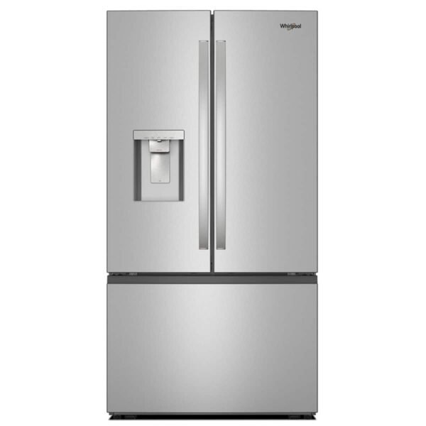 Whirlpool 30 Cu. Ft. French Door Refrigerator Dual Ice Makers Fingerprint-Resistant Stainless Finish from Kings Outlet