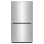 KitchenAid 19.4 Cu. Ft. Bottom-Freezer 4-Door French Door Refrigerator PrintShield Stainless Finish from Kings Outlet
