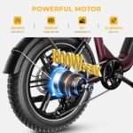 Heybike Ranger S 1000W Foldable Step-Thru Fat-Tire Ebike 55mi Max Range 28mph Max Speed from Kings Outlet