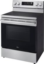 LG 6.3 Cu. Ft. Freestanding Electric True Convection Smart Range Air Fry UltraHeat Element from Kings Outlet