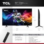 TCL 50" Class QM5K Series 4K UHD HDR QD-Mini LED Smart TV Google TV from Kings Outlet
