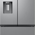 Samsung 26 cu. ft. Mega Capacity Counter Depth 3-Door French Door Refrigerator External Water from Kings Outlet