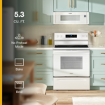 Whirlpool 5.3 Cu. Ft. Freestanding Electric Range No Preheat Mode White from Kings Outlet