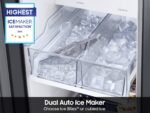 Samsung BESPOKE Side-by-Side Smart Refrigerator Beverage Center Stainless Steel from Kings Outlet