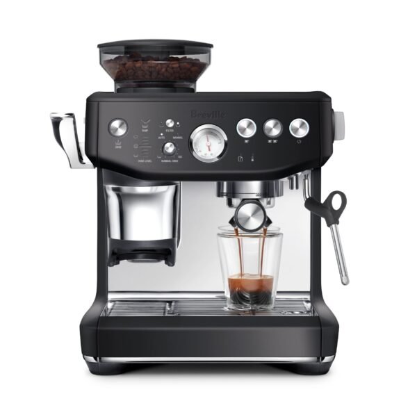 Breville Barista Express Impress Espresso Machine Black Truffle from Kings Outlet