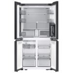 Samsung Bespoke 22 cu. ft. Counter Depth 4-Door French Door Refrigerator Zero Clearance Fit from Kings Outlet