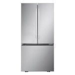 LG Standard Depth MAX 25.1 Cu. Ft. French Door Smart Refrigerator Glide N Serve from Kings Outlet