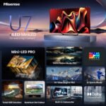 Hisense 85" Class U7 Series Mini-LED 4K UHD QLED Smart Google TV 2024 from Kings Outlet