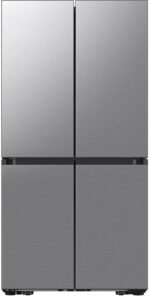 Samsung Bespoke 22 cu. ft. Counter Depth 4-Door French Door Refrigerator Zero Clearance Fit from Kings Outlet