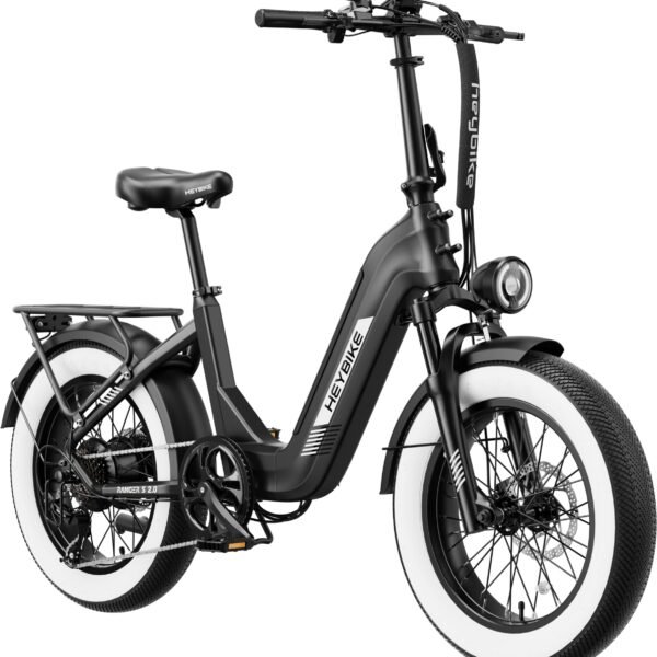 Heybike Ranger S 2.0 Foldable Step-Thru Fat-Tire 750W Ebike Hydraulic Disc Brakes 55 Miles from Kings Outlet