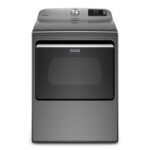 Maytag 7.4 Cu. Ft. Smart Electric Dryer Extra Power Button Metallic Slate from Kings Outlet