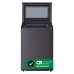LG 5.3 Cu. Ft. High Efficiency Smart Top Load Washer TurboWash3D Technology Matte Black from Kings Outlet