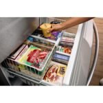 Whirlpool 24.7 Cu. Ft. French Door Refrigerator Elevated Deli Drawer Black Stainless Steel from Kings Outlet