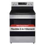 LG 6.3 Cu. Ft. Smart Freestanding Electric Range EasyClean WideView Window Stainless Steel from Kings Outlet