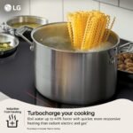 LG 6.3 Cu. Ft. Smart Slide-in Electric Induction Convection Range EasyClean Air Fry Stainless from Kings Outlet