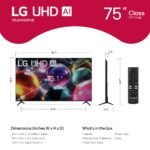 LG 75" Class UA7000 Series LED AI 4K UHD Smart webOS TV 2025 from Kings Outlet