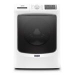 Maytag 4.5 Cu. Ft. High-Efficiency Stackable Front Load Washer Steam Fresh Spin White from Kings Outlet