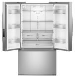 Whirlpool 31 Cu.Ft. French Door Refrigerator Ice Maker Family-Sized Capacity Fingerprint-Resistant Stainless Finish from Kings Outlet