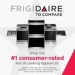 Frigidaire 5.1 Cu. Ft. Slide-In Gas Range Self-cleaning Convection Bake Stainless Steel from Kings Outlet